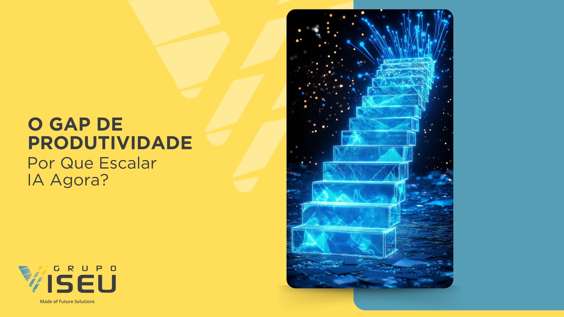 O gap de produtividade: por que escalar IA agora?